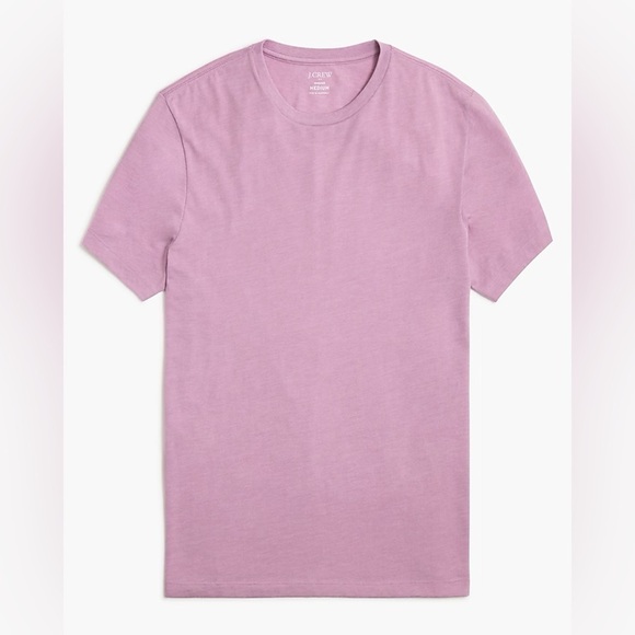 J.Crew Other - NWT J Crew Cotton Purple washed jersey tee men's tee Sz L small white thread